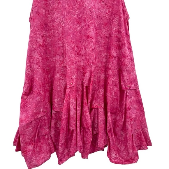 Dress To Kill By Jane Mohr Sleeveless Flowy Lagenlook Dress - Pink - One Size - Picture 3 of 7
